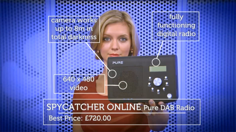 Spycatcher Online Featured on the Gadgets Show